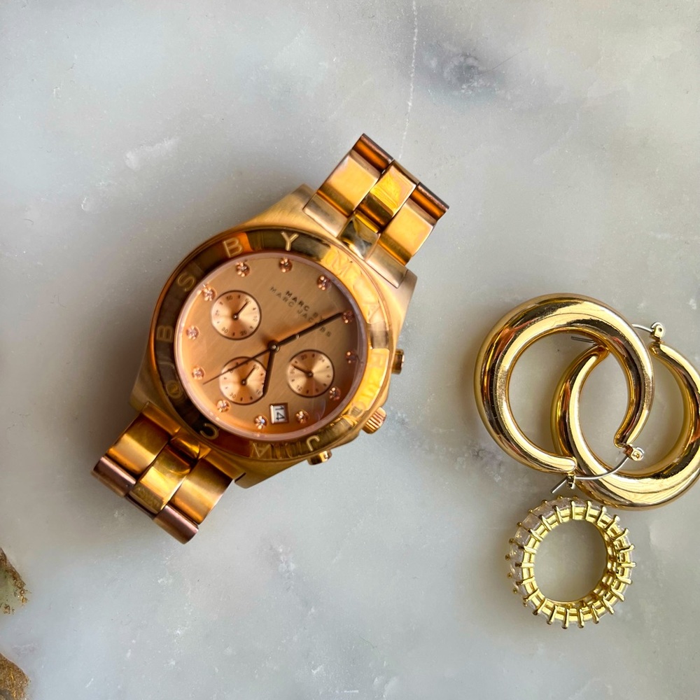 Marc by Marc Jacobs Rose Gold Watch